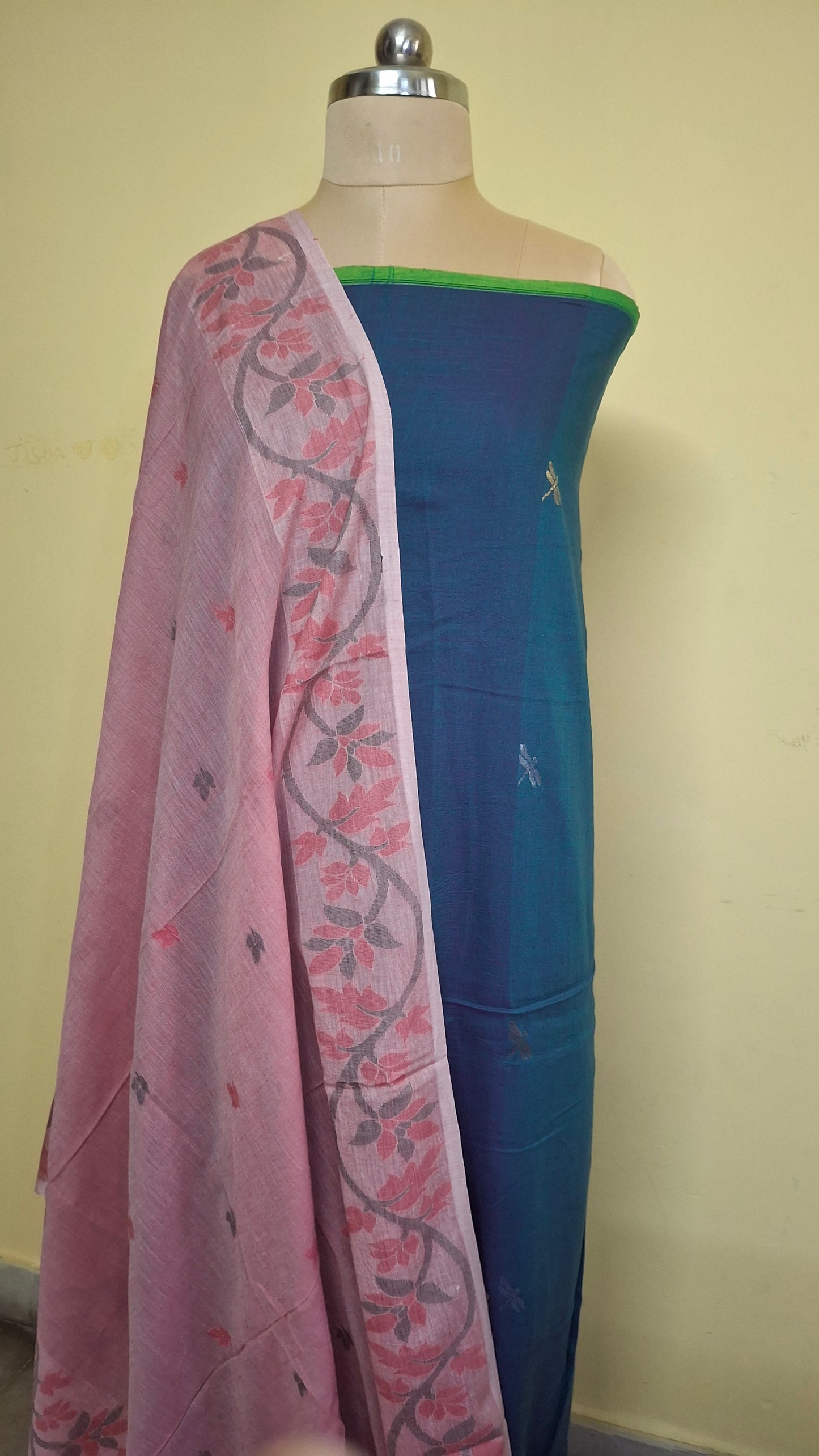 Jamdani top and Dupatta set7