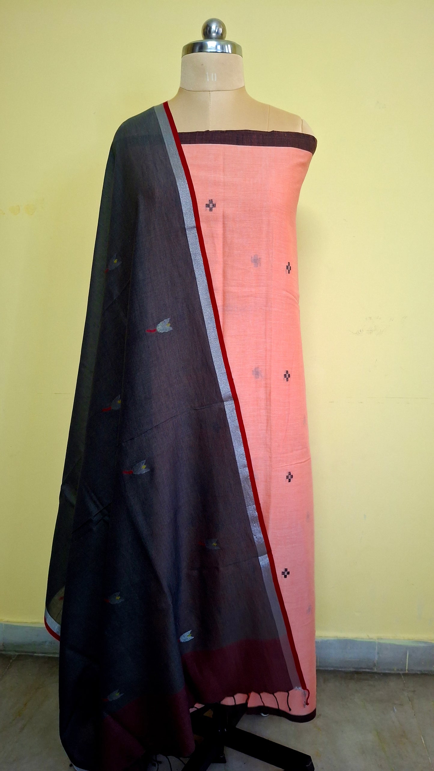 Jamdani top and Dupatta set1