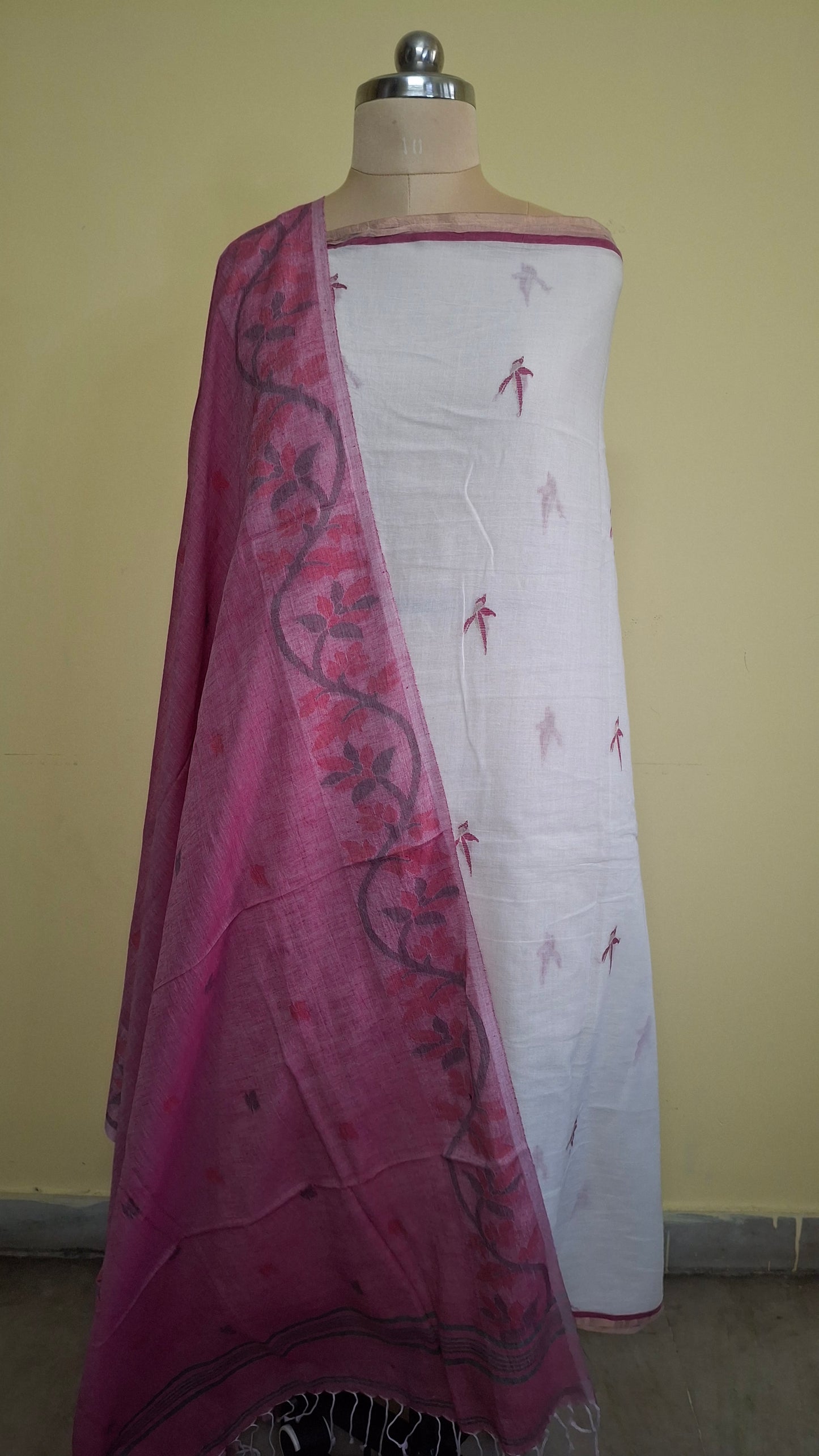 Jamdani top and Dupatta set5