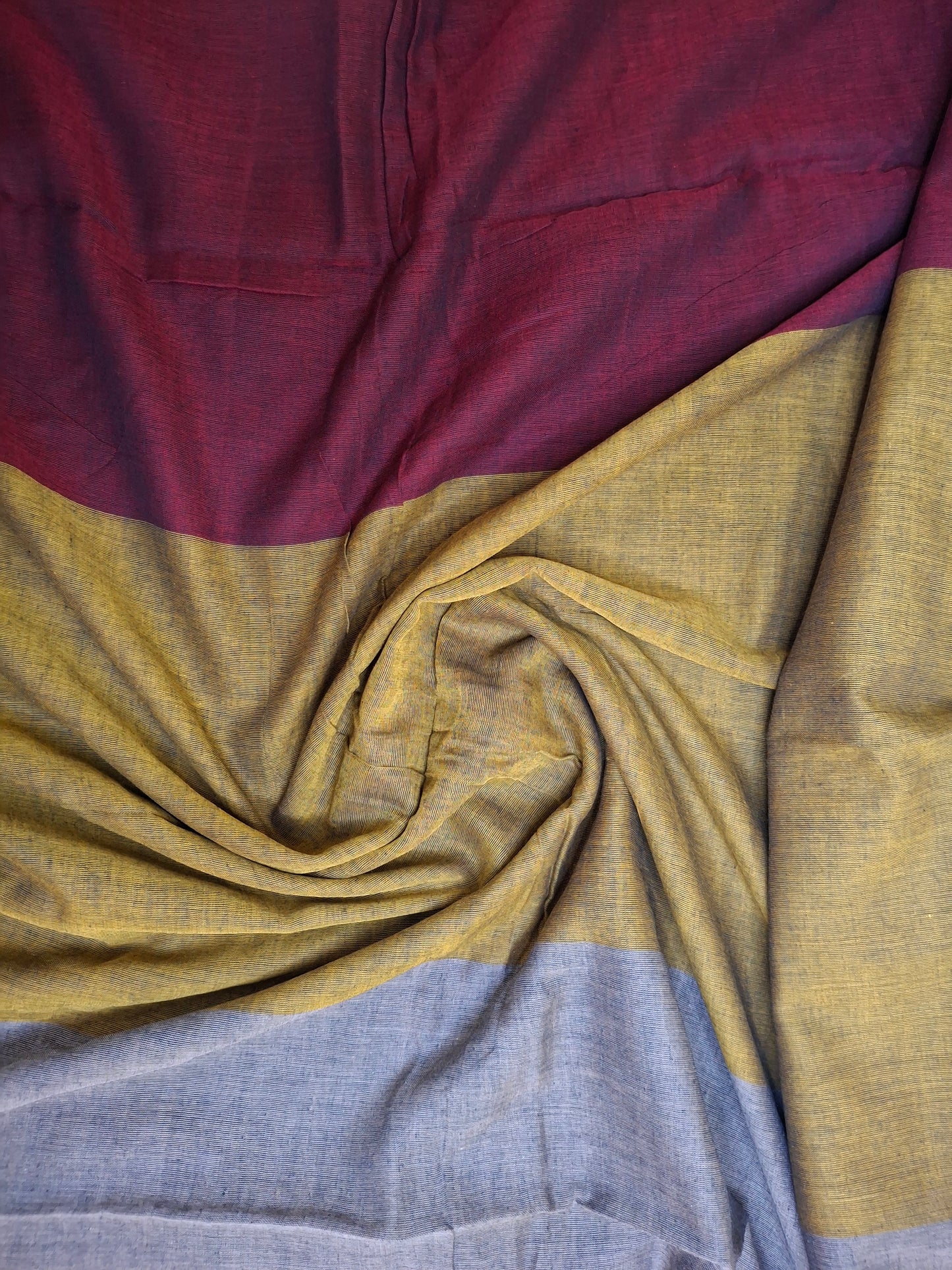 Tri color Plain Mul Cotton