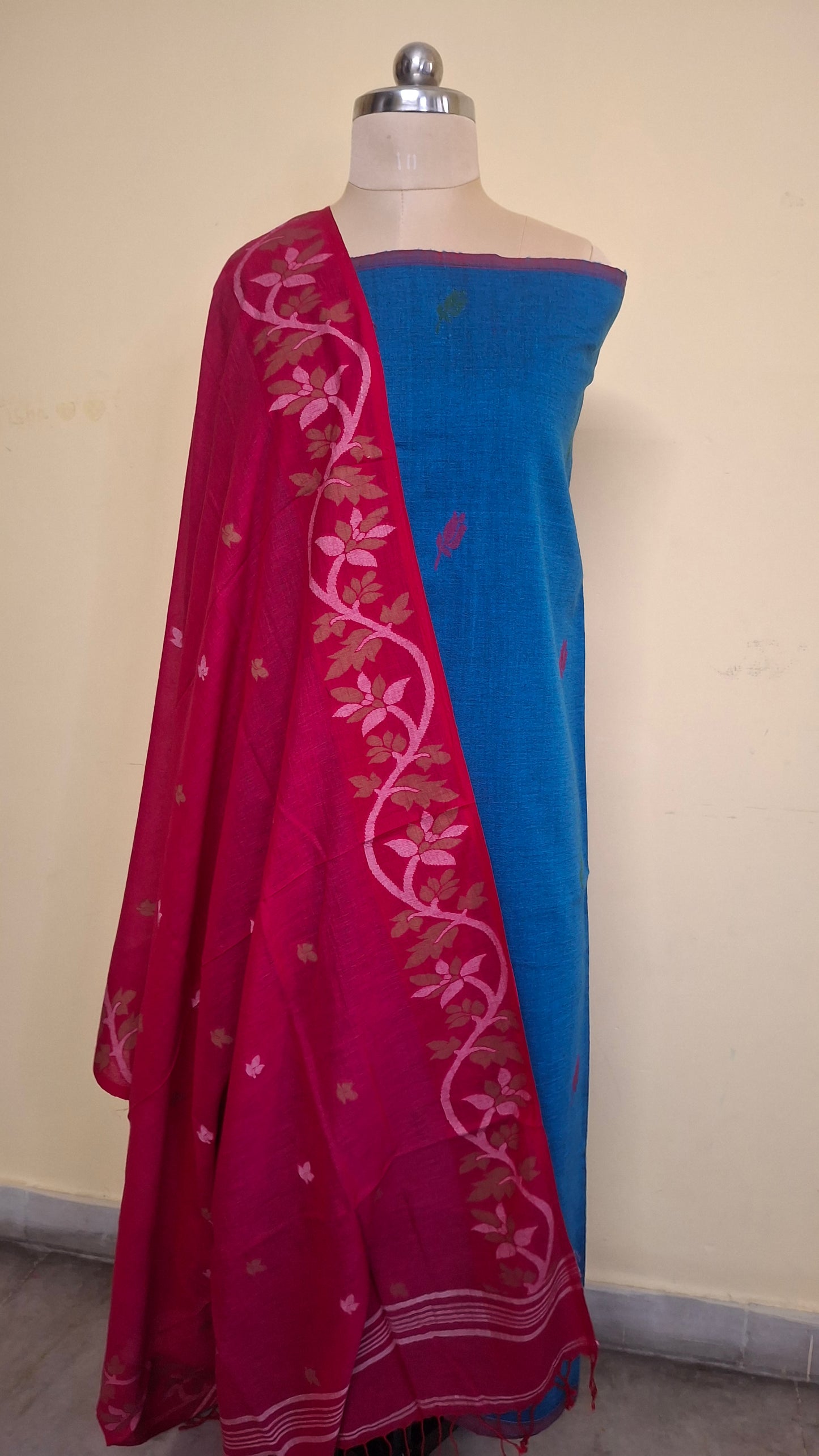 Jamdani top and Dupatta set4