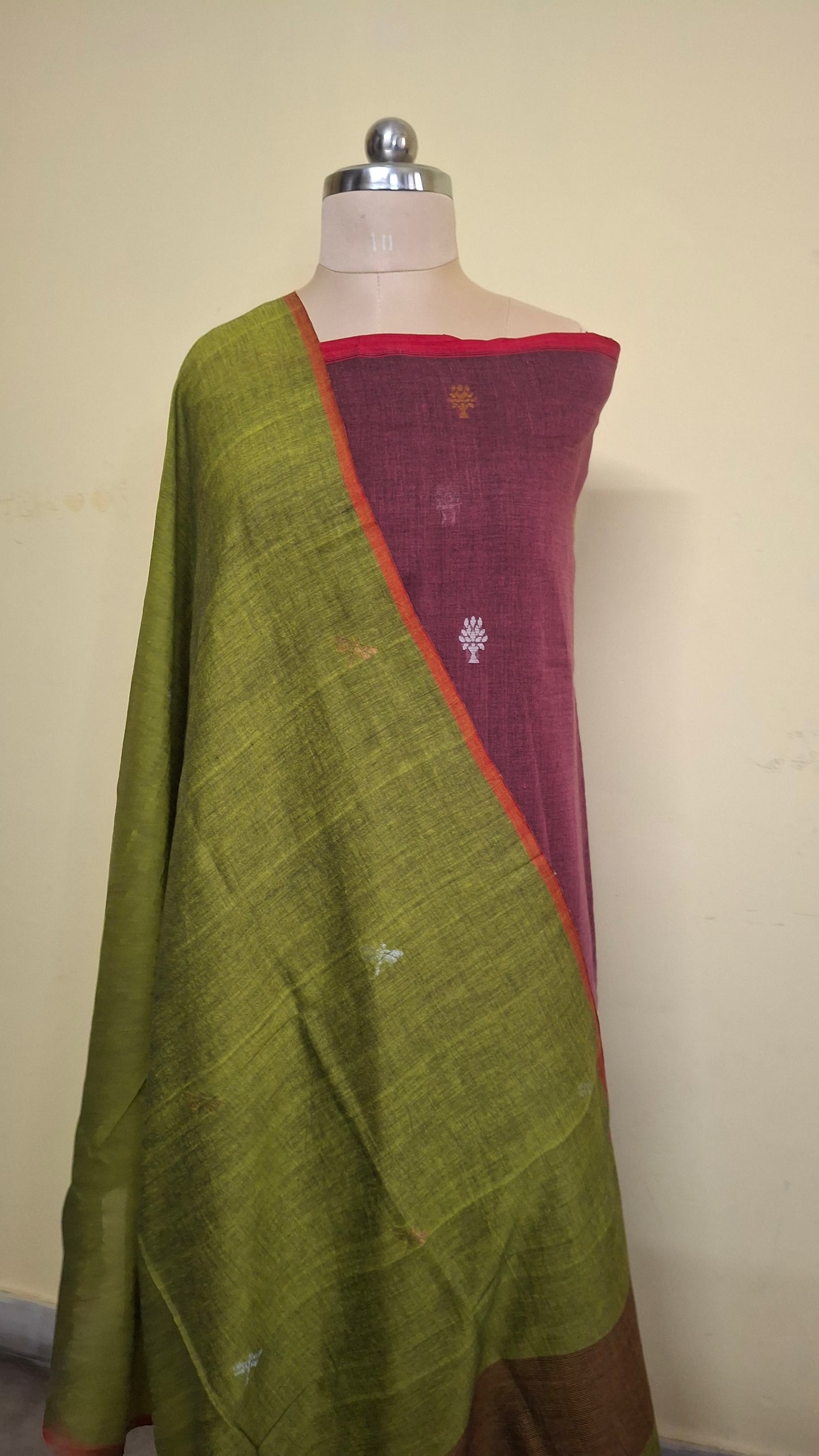 Jamdani top and Dupatta set2