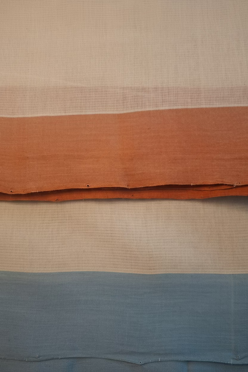 White with dual border Mangalagiri Cotton