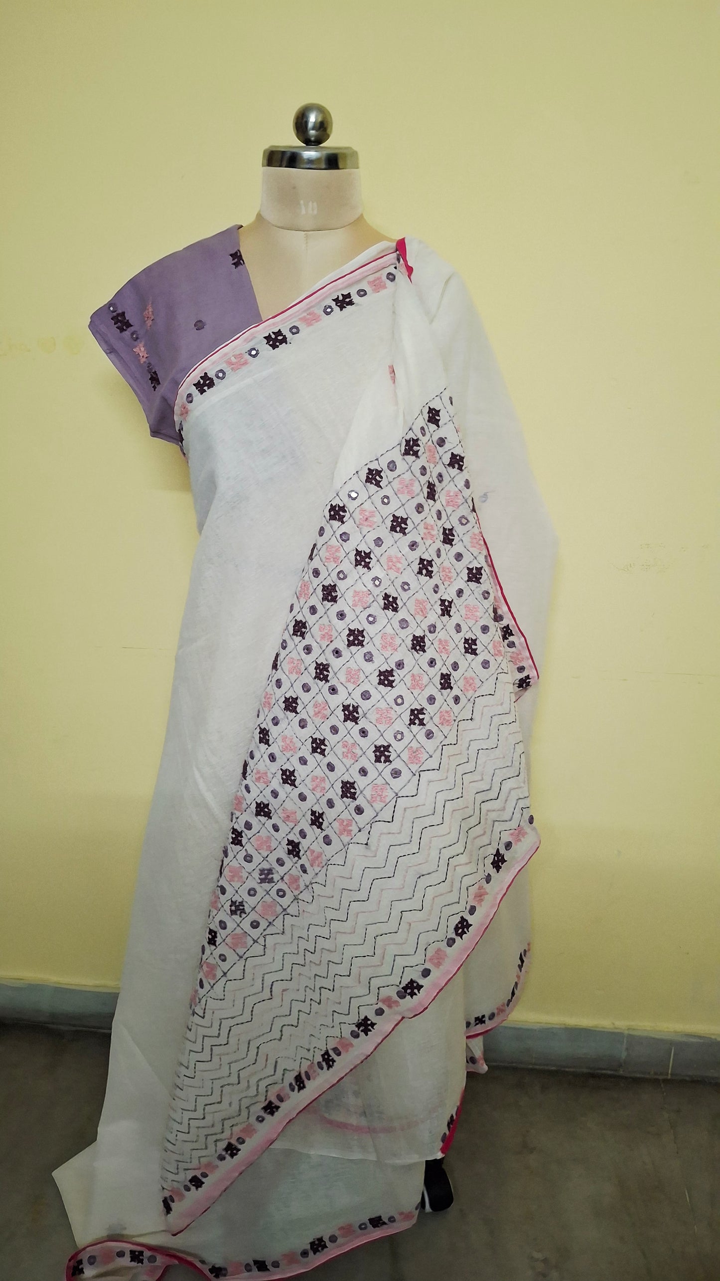 Hand work Saree 06