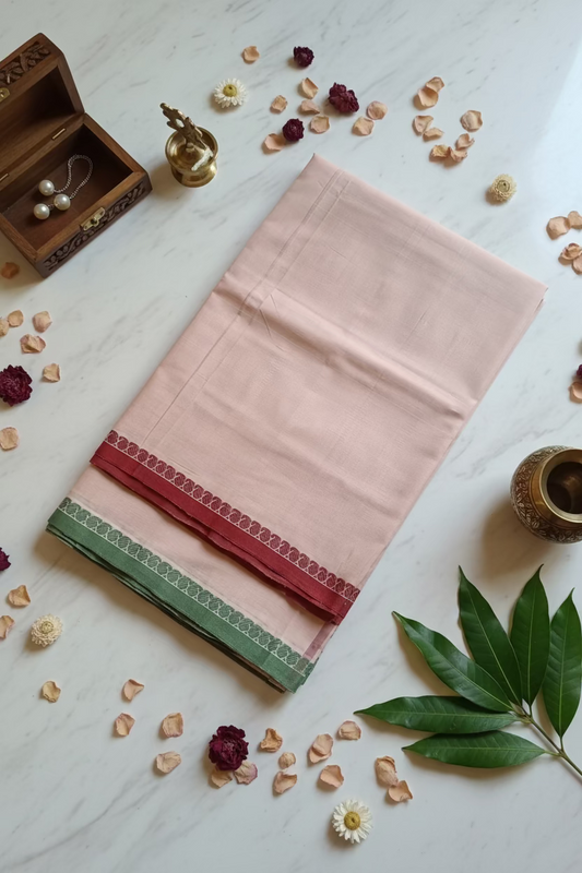 Pink Premium Mangalagiri Cotton