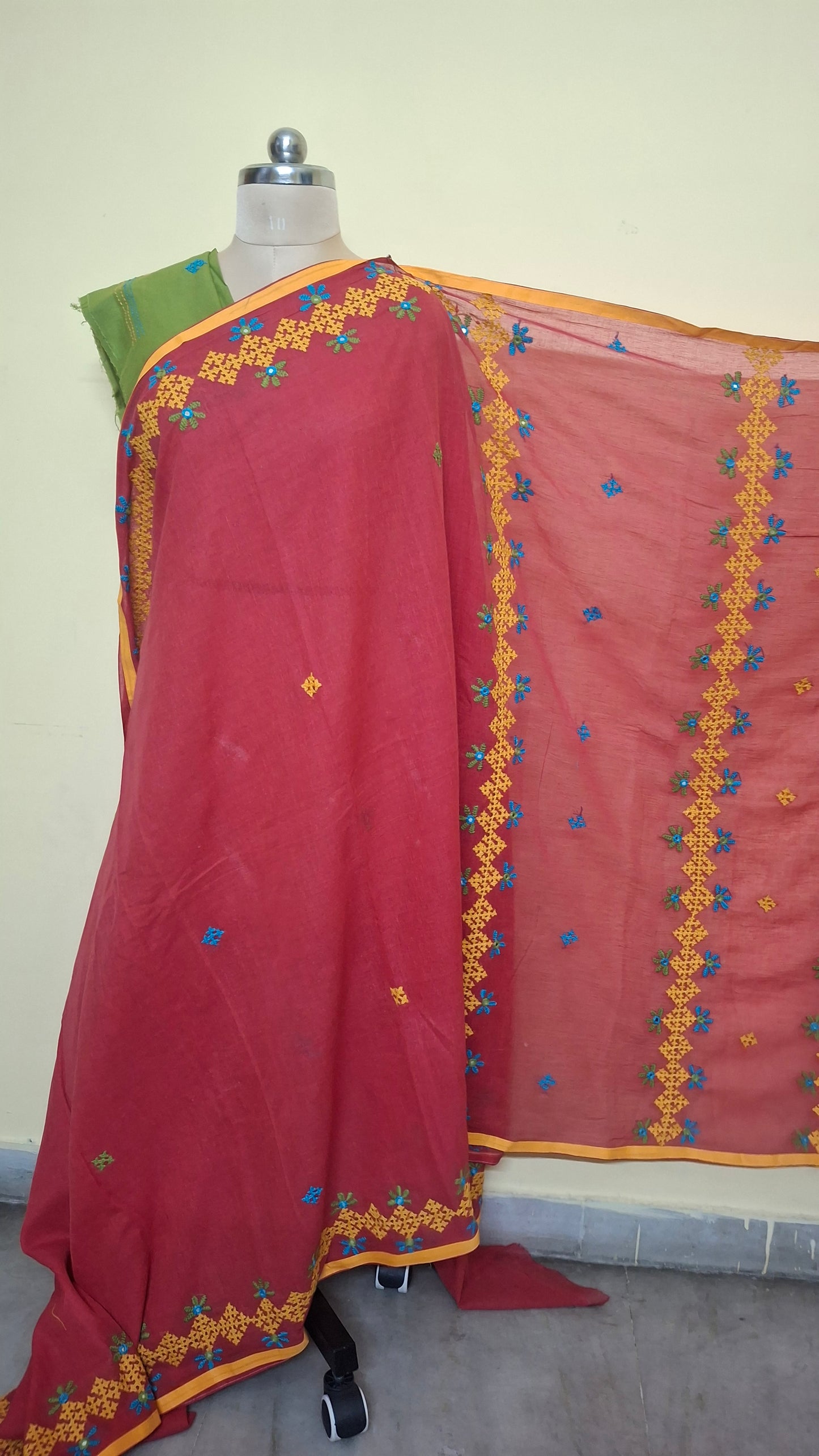 Hand work Saree 07