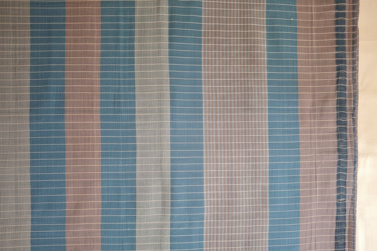 Blue Checks Mangalagiri Cotton
