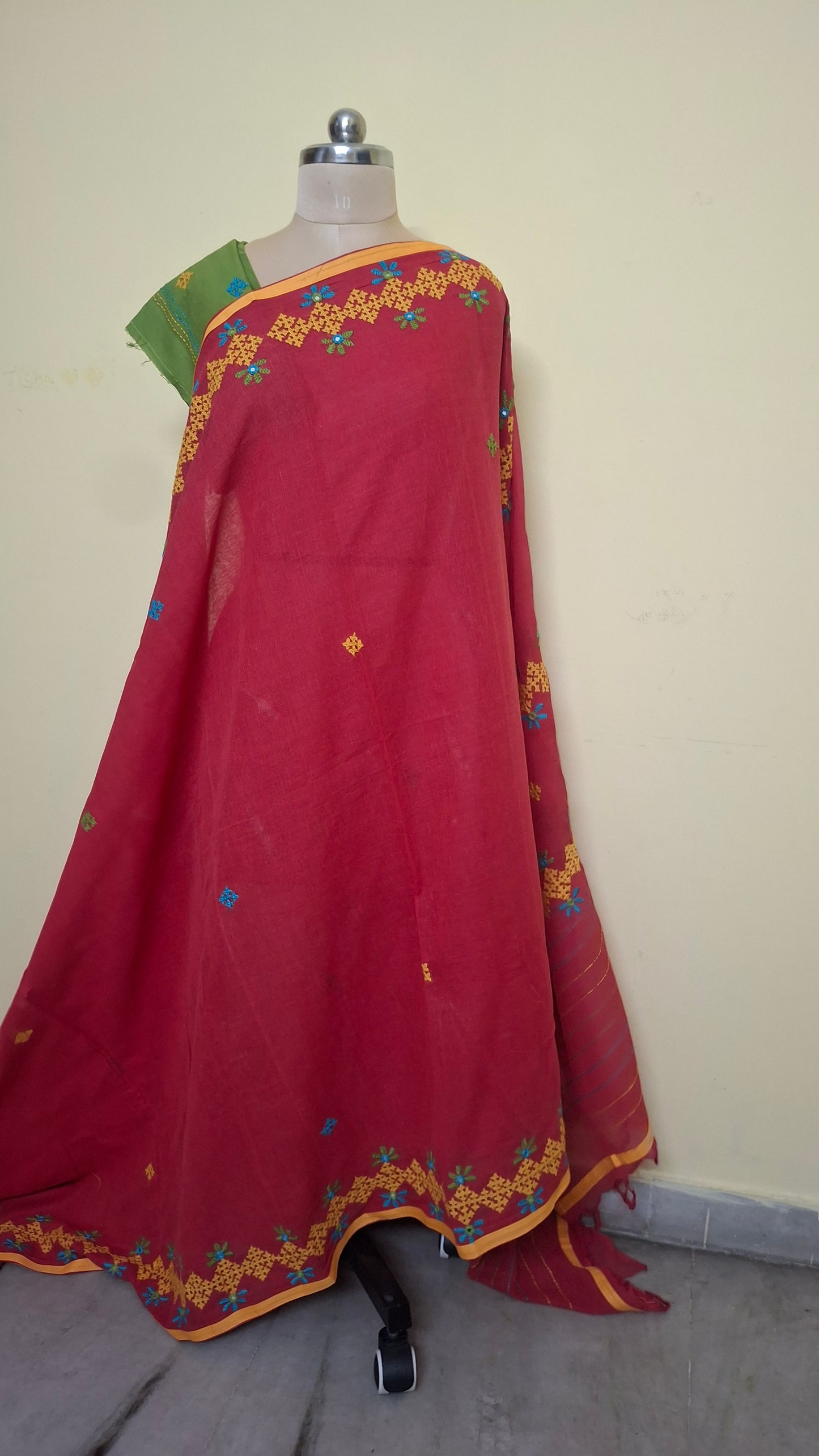 Hand work Saree 07