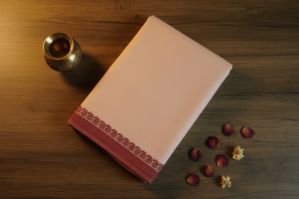 Pink Premium Mangalagiri Cotton